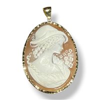 Colgante Mandile 1922 Mujer Cammei  in Plata Conchiglia 2KK71672.4